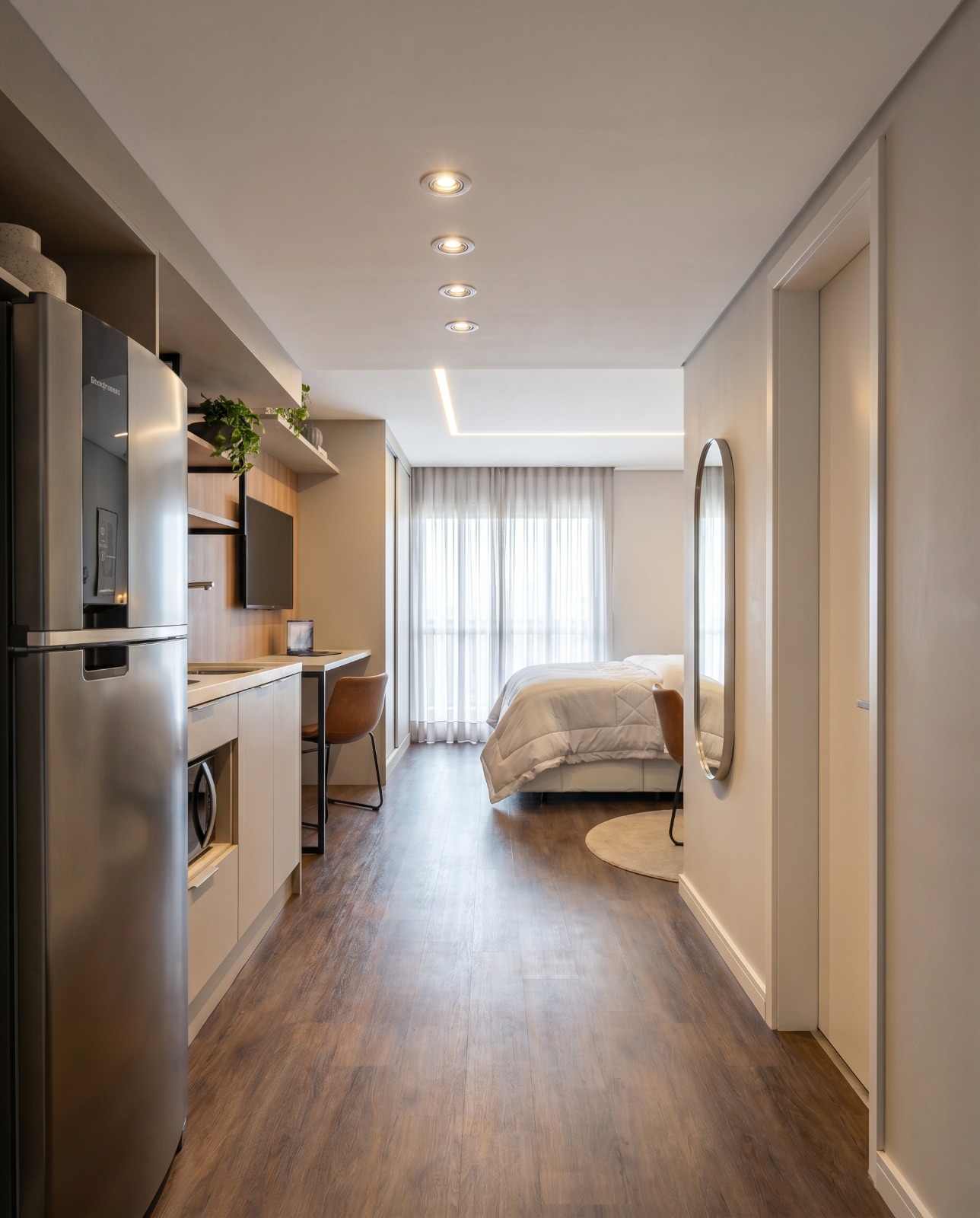 Vista integrada do studio Soul Tomasetto